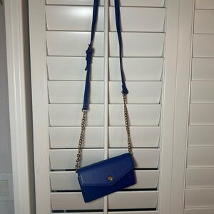 Stella & Max Blue Crossbody with Chain Strap